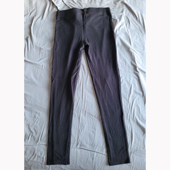 J. Crew Full Length Black Fleece-lined Leggings (XS) - Picture 4 of 7